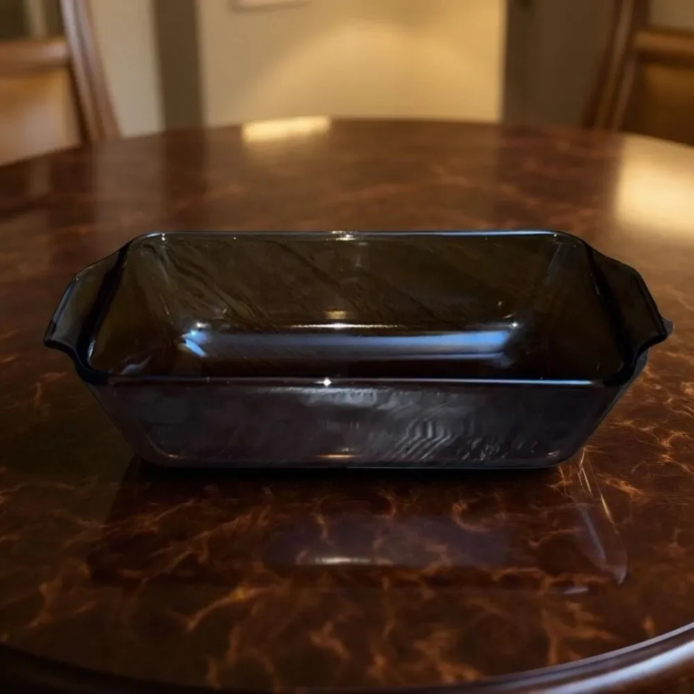 Vintage Amber Anchor Hocking 5 X 9 in Loaf Pan #441